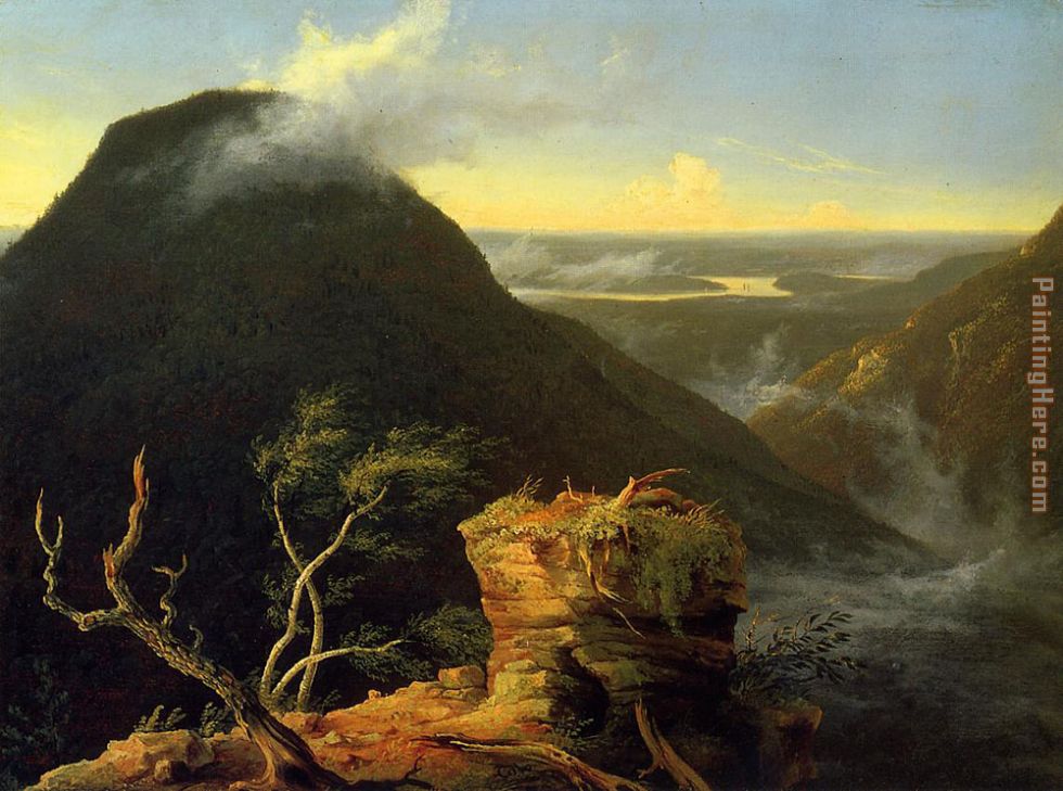 Sunny Morning on the Hudson River painting - Thomas Cole Sunny Morning on the Hudson River art painting